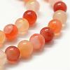 Natural Agate Beads Strands G-F417-01-8mm-3