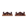 Sandal Wood Chinese Calligraphy Brush Holder AJEW-WH0240-75-1