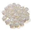 Luminous UV Plating Transparent Acrylic Pendants OACR-P010-10E-3