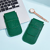 2Pcs Rectangle PU Imitation Leather Single Watch Storage Bag AJEW-GO0001-85C-4