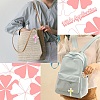 7Pcs 7 Colors Cross Acrylic Keychain with Iron Ring for Keychain KEYC-CJ0001-13-7