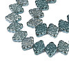 Electroplate Glass Beads Strand EGLA-S188-20-A01-3