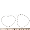 Tarnish Resistant 201 Stainless Steel Hoop Earrings EJEW-A052-11B-4