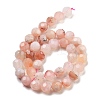 Natural Cherry Blossom Agate Beads Strands G-C150-B04-02-3