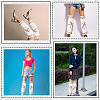 Polyester Leg Sleeves AJEW-WH20042-74A-4