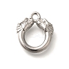 Anti-Tarnish 304 Stainless Steel Pendants STAS-I321-02P-1