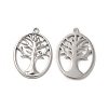 Non-Tarnish 304 Stainless Steel Pendants LS-STAS-H212-43P-1