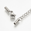 Tarnish Resistant 201 Stainless Steel Chain Extender STAS-S076-82-2