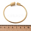 Square 304 Stainless Steel Enamel Cuff Bangles BJEW-Z166-01G-5