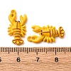 Baking Paint Alloy Pendants FIND-G097-01B-3