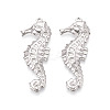 304 Stainless Steel Sea Horse Pendants STAS-T069-18P-1