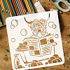 PET Hollow Out Drawing Painting Stencils DIY-WH0391-0121-3