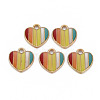 Alloy Enamel Charms ENAM-S126-093-NR-1