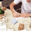 25Pcs Square Marble Print Paper Jewelry Gift Box CON-FI0001-01-7