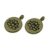 Tibetan Style Alloy Pendants LS-X-TIBE-S301-015AB-NR-1