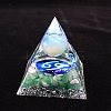 Luminous Constellation Orgonite Pyramid Resin Energy Generators PW-WGB3061-04-1