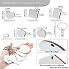Sublimation Blanks Keychains AJEW-CJC0015-003-8