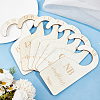 1 Set Wooden Baby Closet Divider WOOD-CP0001-07-4