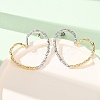 Hollow Heart 316 Stainless Steel Stud Earrings EJEW-Z160-01GP-2