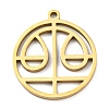304 Stainless Steel Pendants LS-STAS-Z043-01G-1