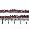 Electroplate Transparent Glass Beads Strands LS-EGLA-A035-T3mm-A13-4