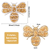 Glitter Hotfix Rhinestone Iron on Patches DIY-PH0003-06-2