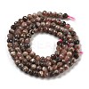 Argentina Natural Rhodonite Beads Strands G-G140-A01-01-3