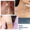 20Pcs 10 Style 304 Stainless Steel Pendants STAS-PJ0001-42-9