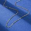 1.5MM 304 Stainless Steel Cable Chain Necklaces NJEW-T016-22G-2