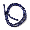 Natural Lapis Lazuli Dyed Beads Strands G-E612-A06-2