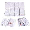 Polka Dot Pattern Cardboard Jewelry Packaging Boxes CON-TAC0011-04B-03-2