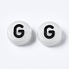 Luminous White Smoke Acrylic Beads MACR-S273-68-3