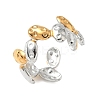 304 Stainless Steel Cuff Rings LS-RJEW-D338-03D-GP-2