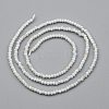 Electroplate Glass Beads Strands X-GLAA-F079-A-AB02-3