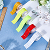 5 Rolls 5 Colors PET & PVC AUMO-mate Car Reflective Strip Sticker AJEW-SP0002-18-3