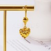 Brass Hoop Earrings FS-WGBB0C3-01-5