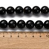 Dyed Natural Blue Tiger Iron Beads Strands G-G286-A03-12mm-5