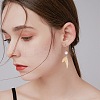 DIY Mermaid Tail Shape Earring Making Kit DIY-SZ0009-63-6