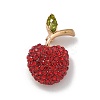 Apple Alloy Brooches JEWB-Q004-05KCG-4