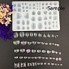 Mixed Shape Design DIY Silicone Molds X-AJEW-P042-01-3