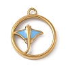 304 Stainless Steel Enamel Pendants X-STAS-Z153-09G-02-1