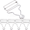 10 Sets Iron Gourd Buckle and In-line Buckle DIY-BBC0002-75A-P-1