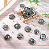 9 Style Alloy Decorative Rivets BUTT-SW0001-04C-5