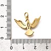 Brass Micro Pave Cubic Zirconia Pendants KK-B128-12G-06-3