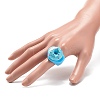 Cute 3D Resin Finger Ring RJEW-JR00538-01-3
