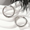 202 Stainless Steel Huggie Hoop Earrings EJEW-F111A-20mm-P01-1