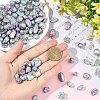 214G Pearlized Opaque Acrylic Beads OACR-YW0004-40-5