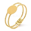 Brass Bangle Making BJEW-K156-01G-1