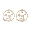 Long-Lasting Plated Brass Pendants KK-K336-50KCG-1