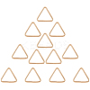 12Pcs Triangle Iron Linking Rings IFIN-CP0002-96LG-1